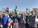 حضور جهادگران جهاد دانشگاهی ایلام در مراسم راهپیمایی ۲۲ بهمن