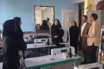 بازدید سرپرست دفتر امور زنان و خانواده استانداری از جهاد دانشگاهی ایلام